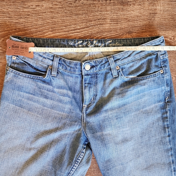 The Cali By Juicy Couture Women's 32 Denim Jeans Y2K Flare Wide Leg Vintage USA - Picture 10 of 13